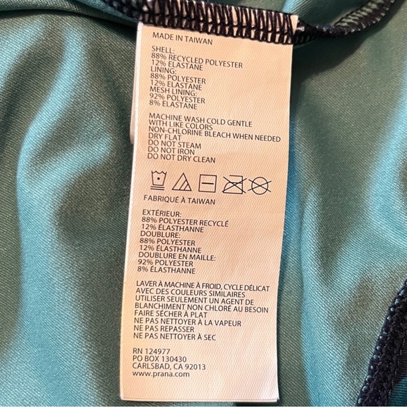 PRANA Jewel Lake Tropical Leaves Halter Dress - Picture 15 of 16